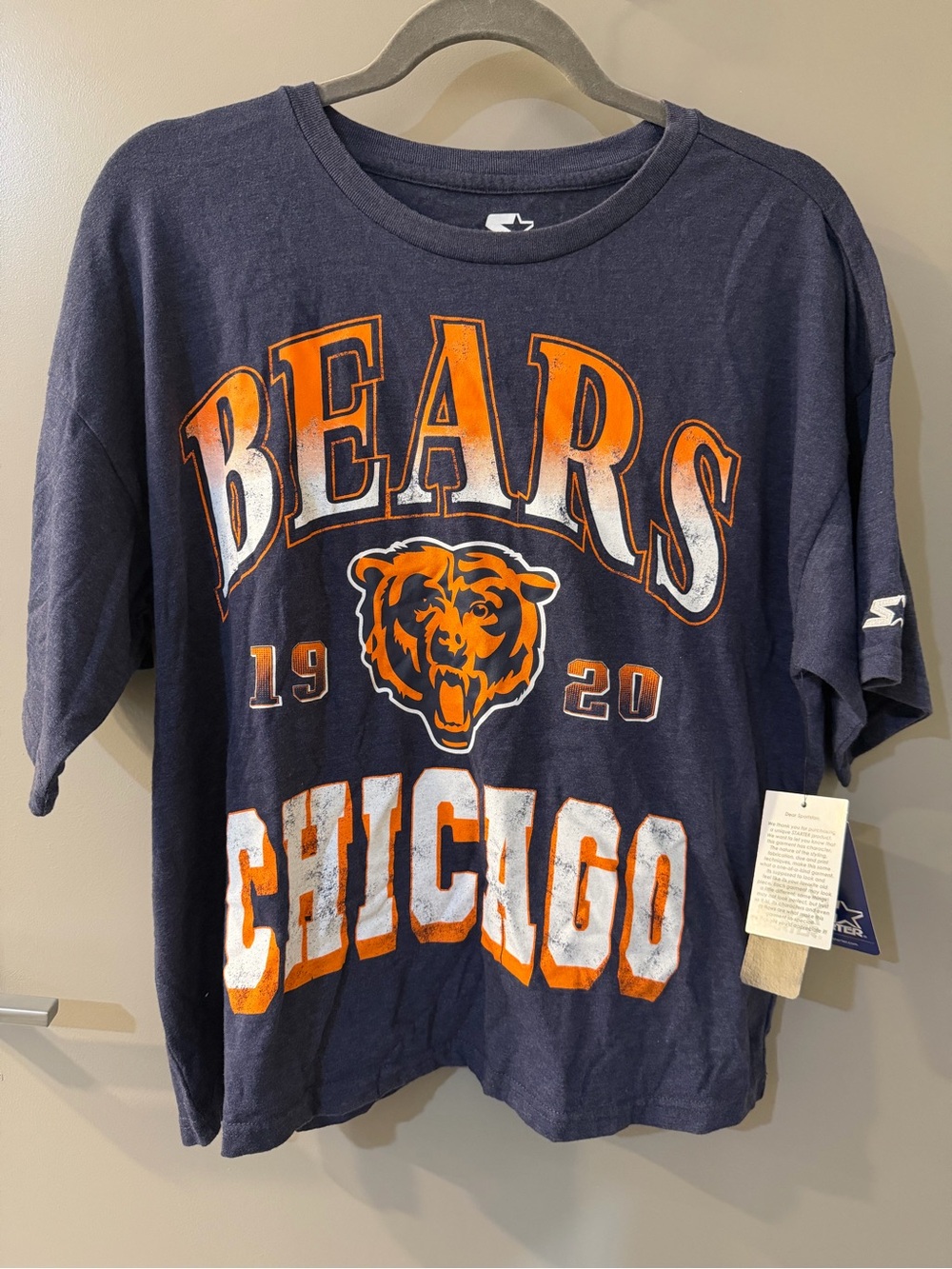 Women’s Starter NFL Chicago Bears T-Shirt - Size L/G
